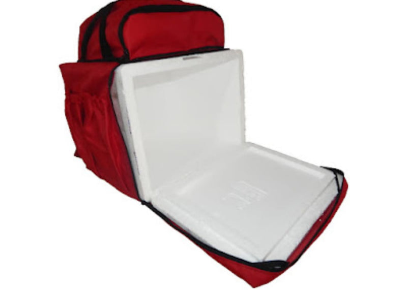 BAG PRO BOLSO GRANDE EM CIMA ( Vermelha)