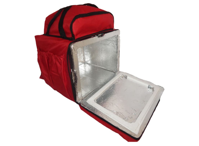 BAG PRO BOLSO GRANDE EM CIMA ( Vermelha)